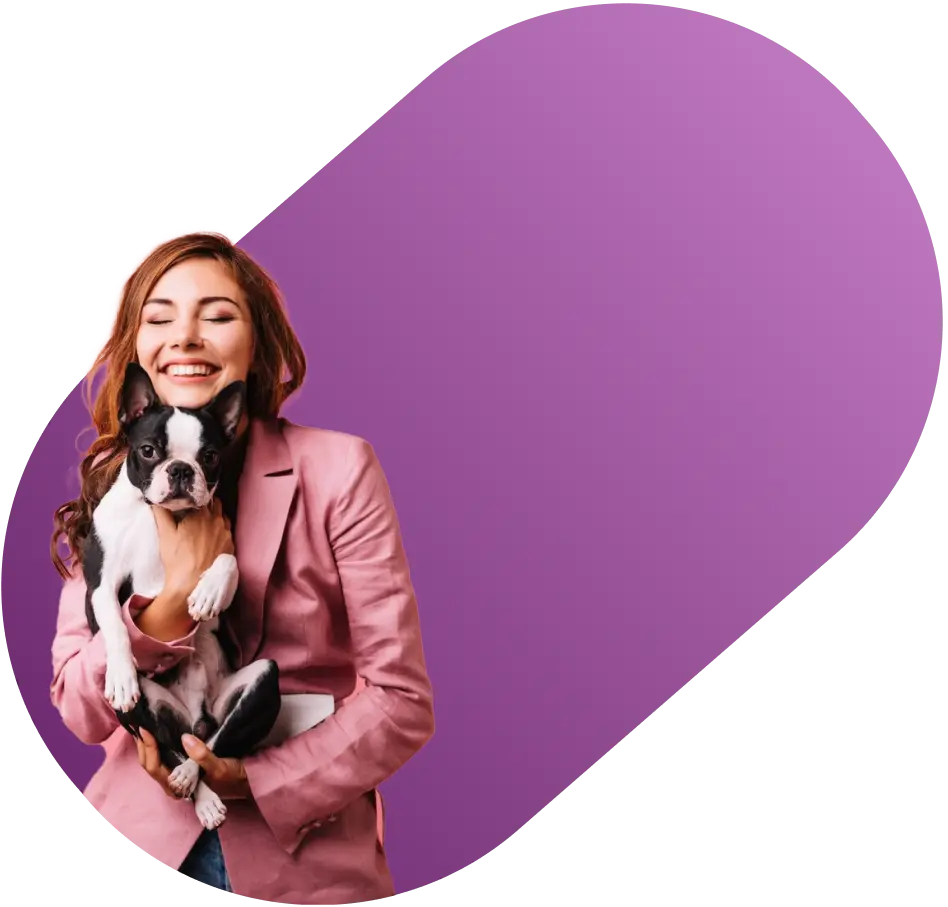 Happy dog at Puparazzi LA