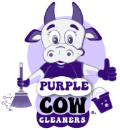 Purple Cow Cleaners Logo