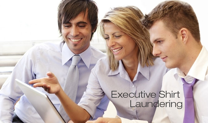 Executive shirt laundering
