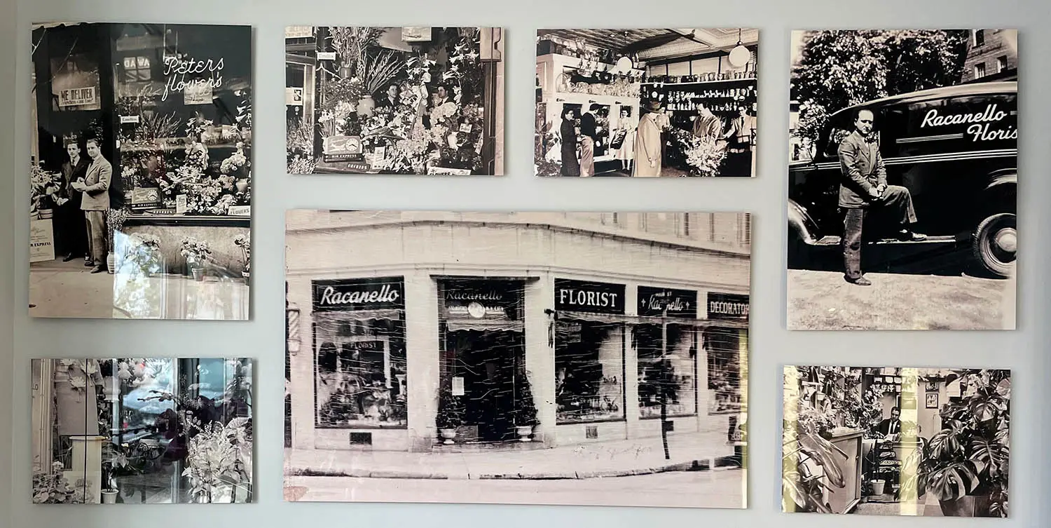 Racanello Florist shop history