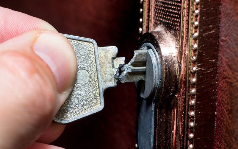 Broken key extraction service