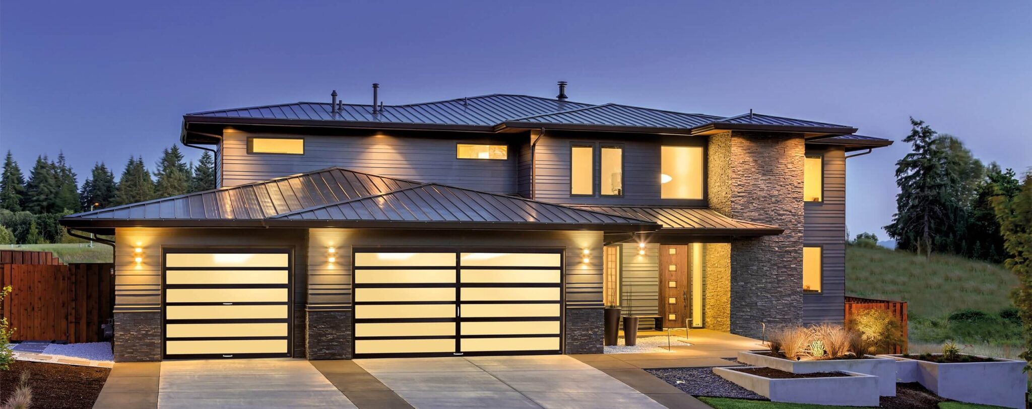 Modern garage door installation Northern California