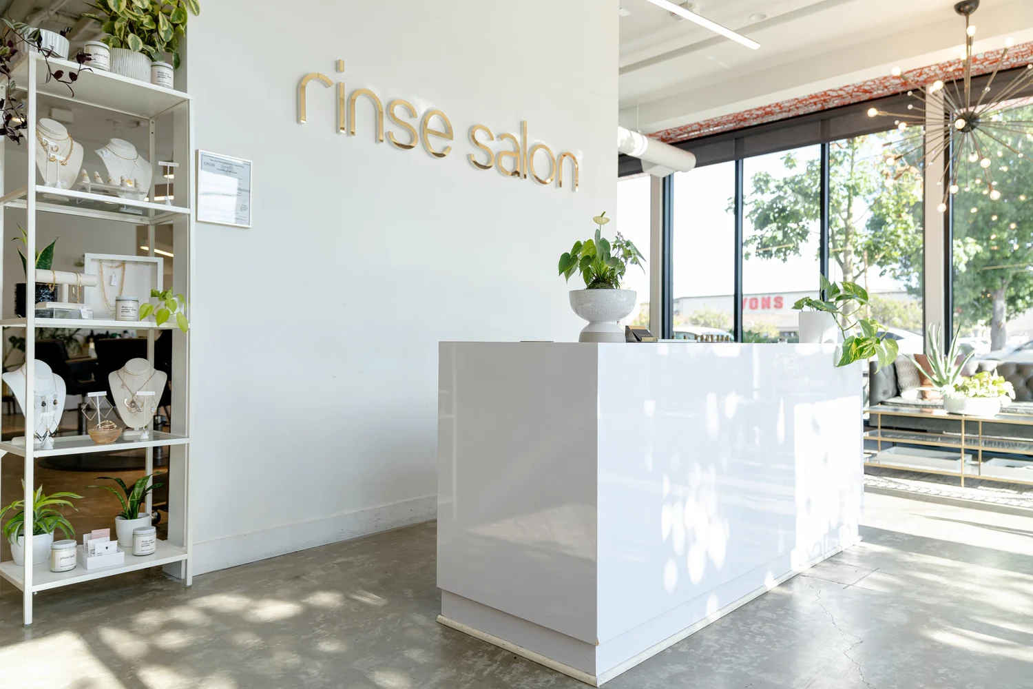 Rinse Salon styling