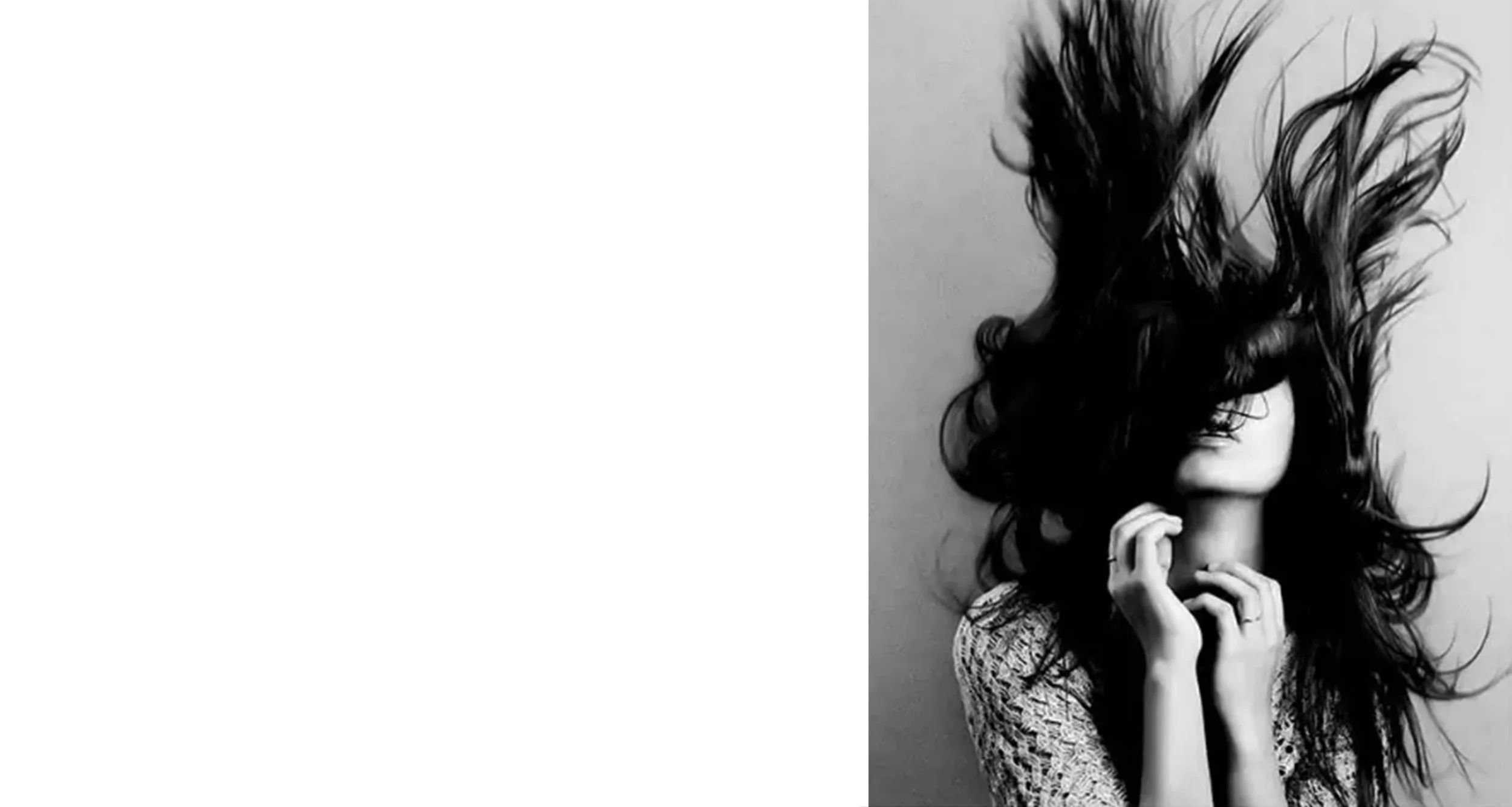 Beautiful hair styling