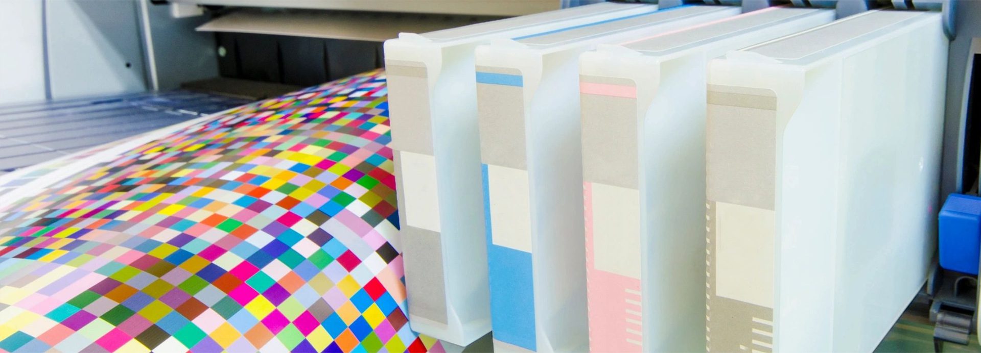 Large format printing output