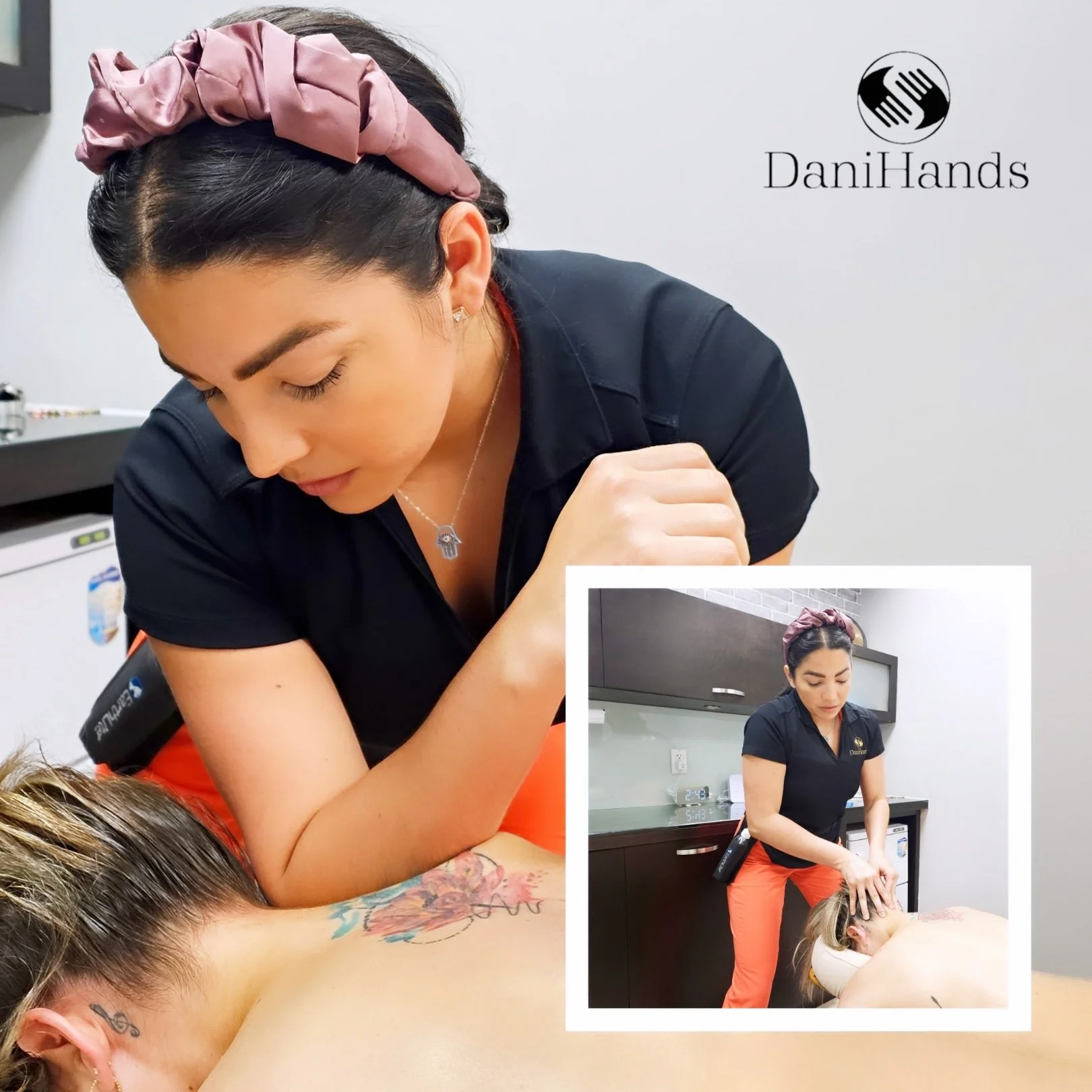 DaniHands therapist at work