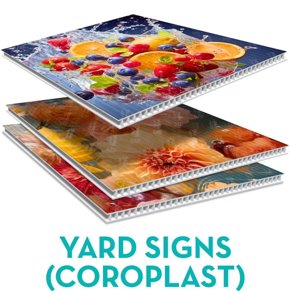 Yard signs