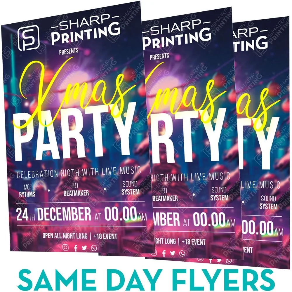 Same day flyers
