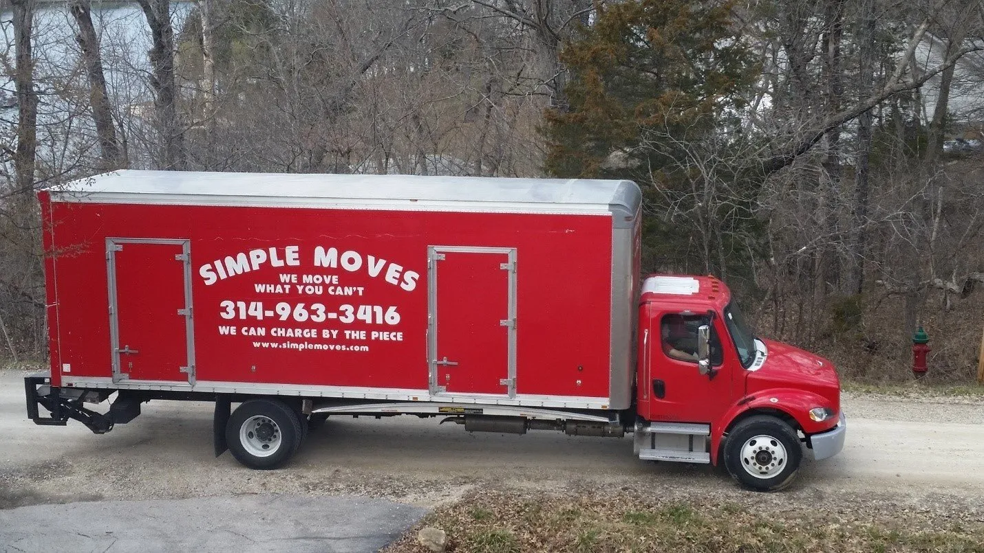 Red Mover Truck – Simple Moves St. Louis