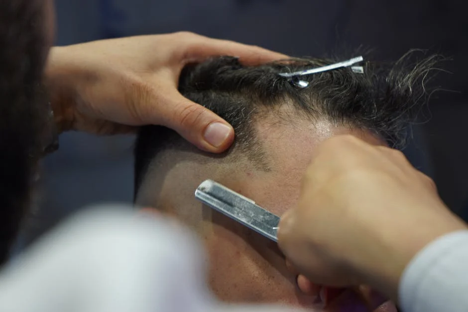 Precise razor shave technique