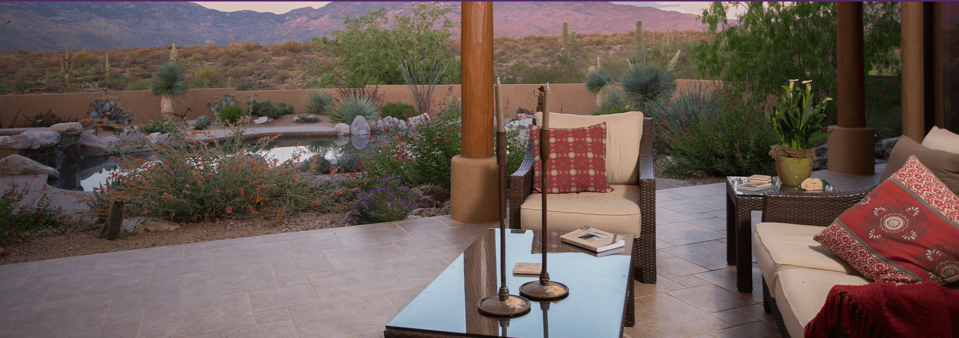Patios and Courtyards design by Sonoran Gardens