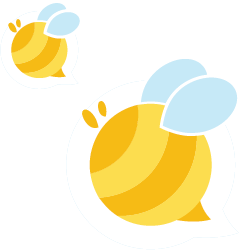 Speech Bee Logo