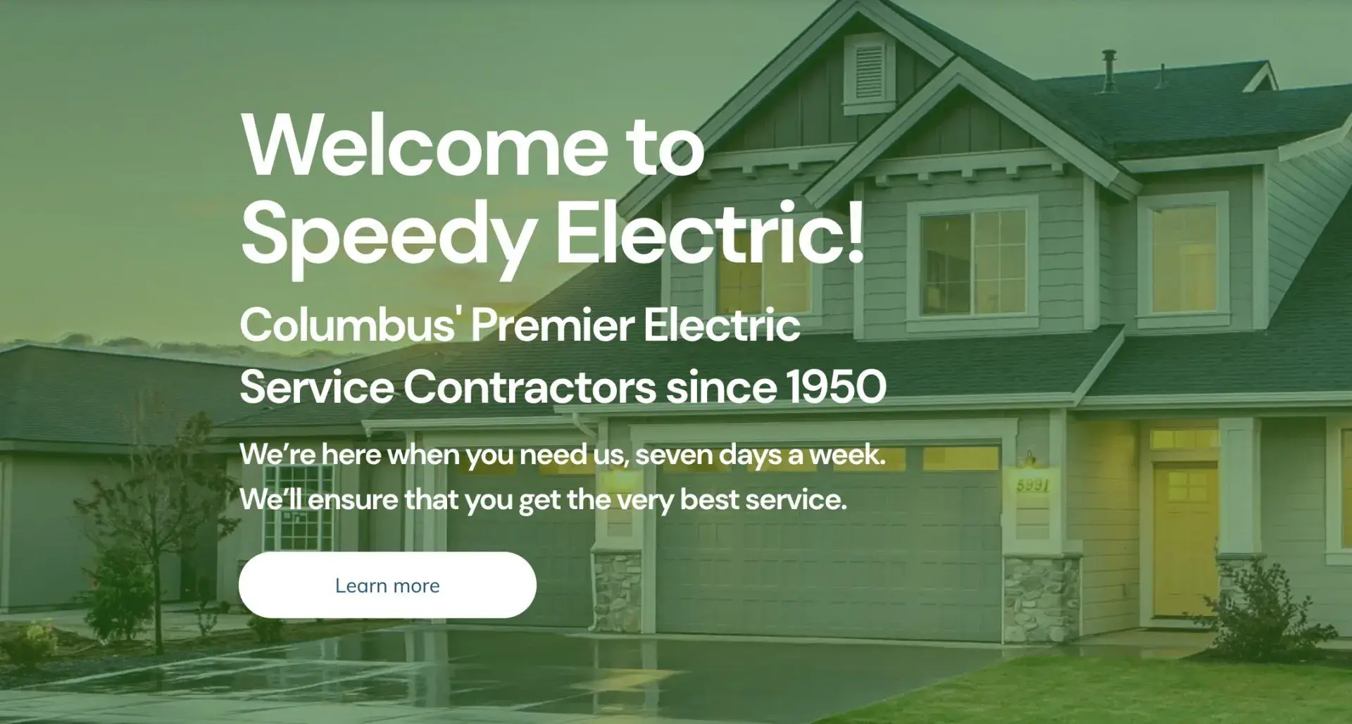 Speedy Electric hero