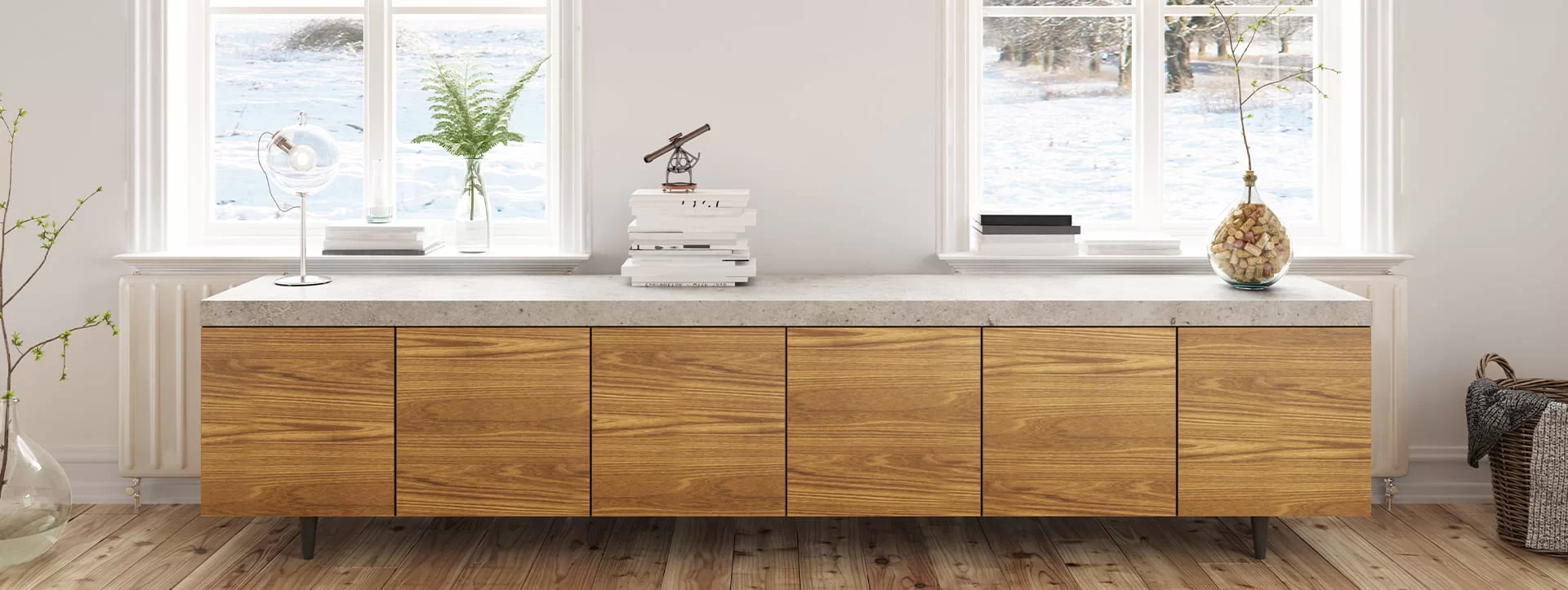 Clean home background