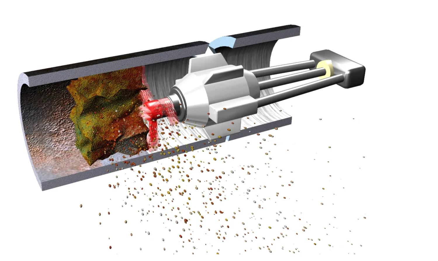 Trenchless pipe lining method