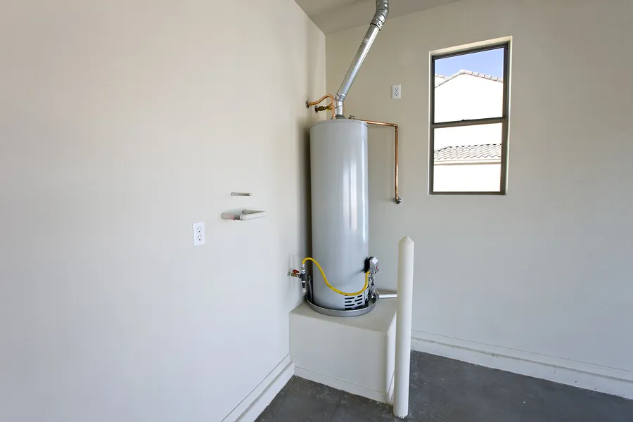 New water heater installed