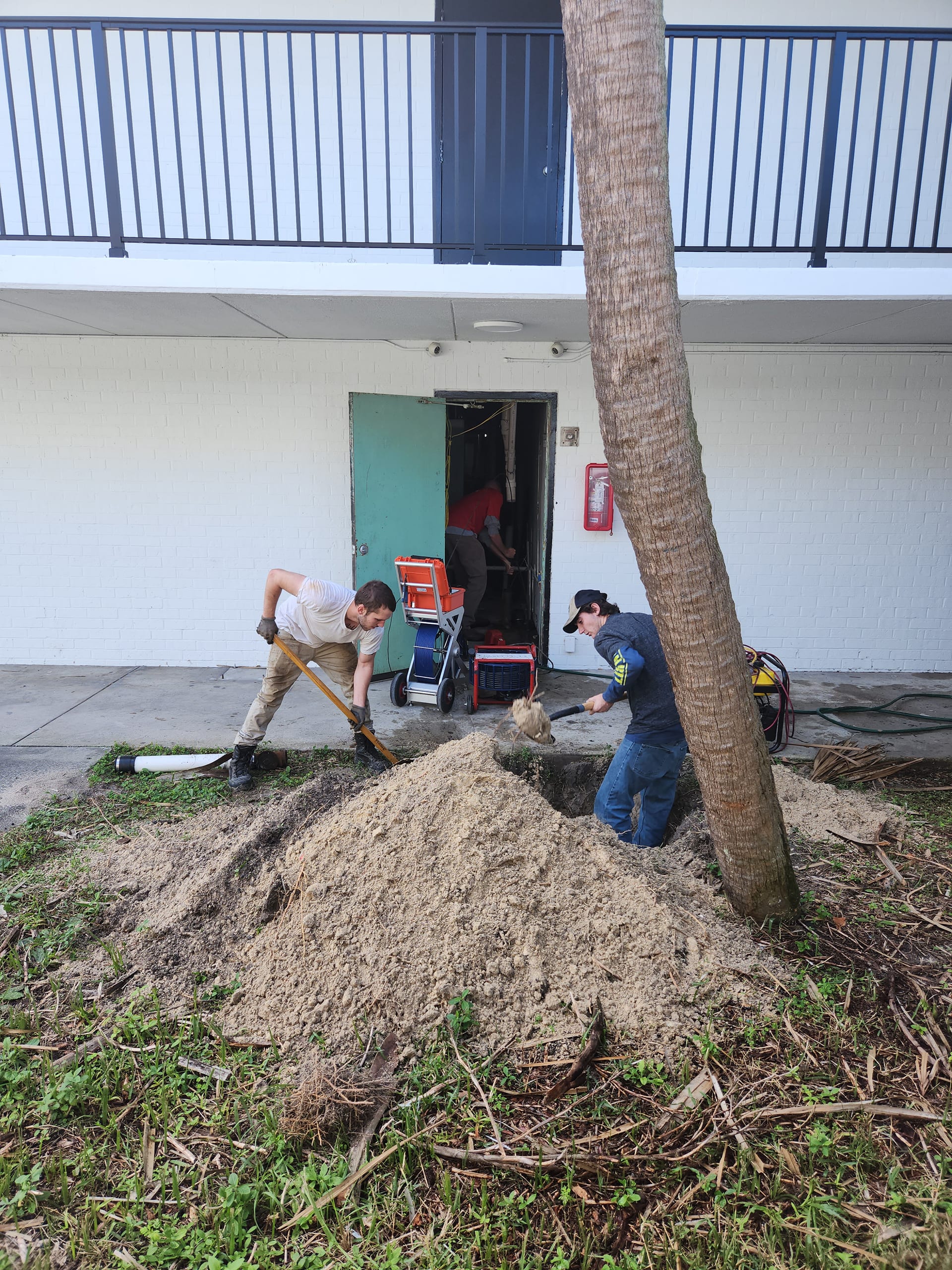 Major plumbing project