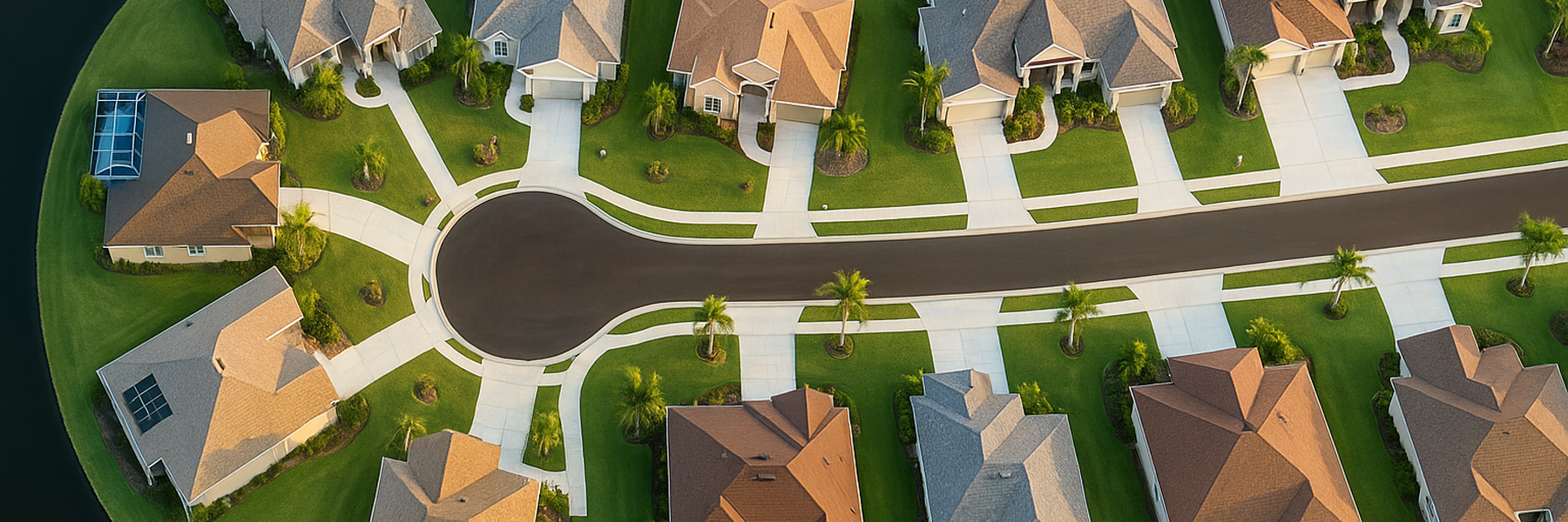 Tampa Bay aerial view