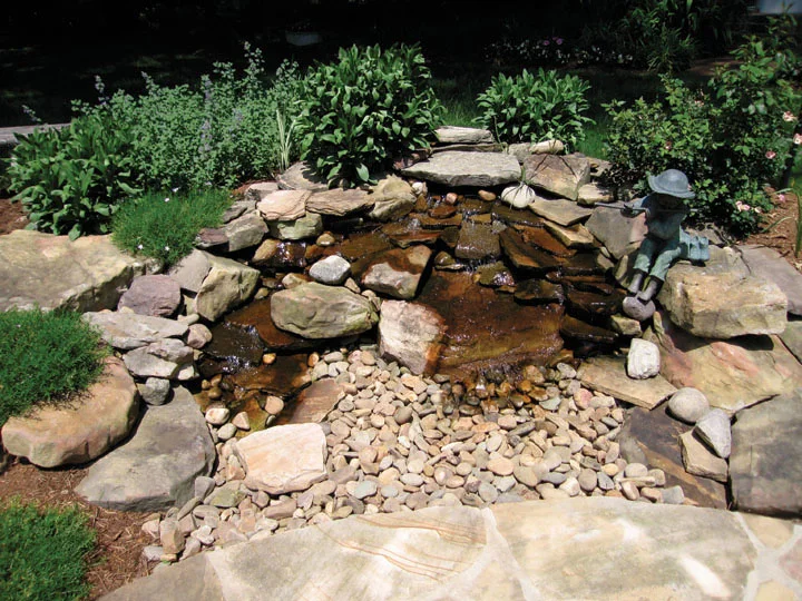 Foxcroft custom water feature