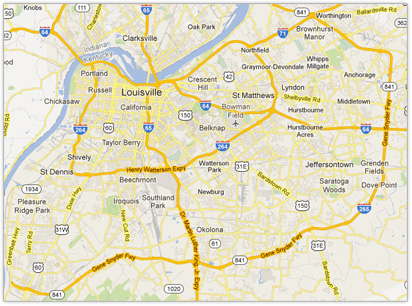 Louisville Metro Service Area