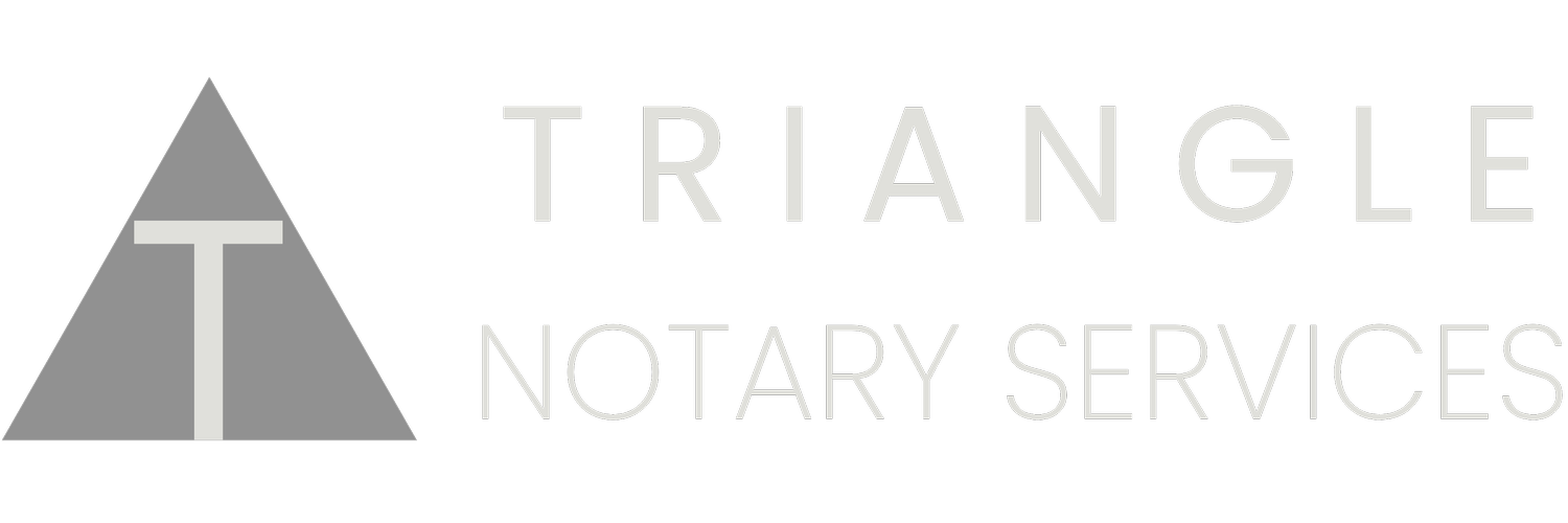 Triangle Notary Services Logo