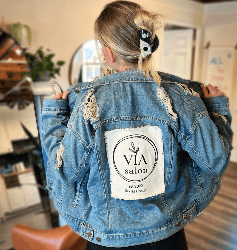 Via Salon Charlotte interior