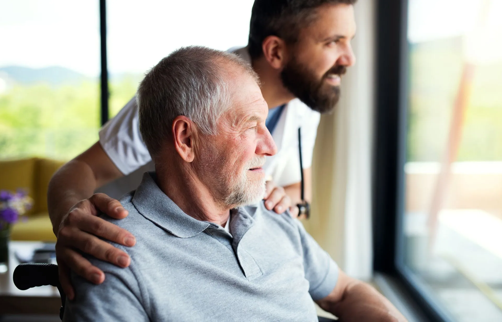 Man signing estate planning documents