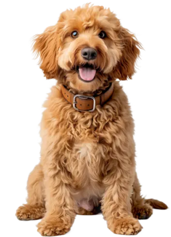 Happy Doodle Dog Groomed