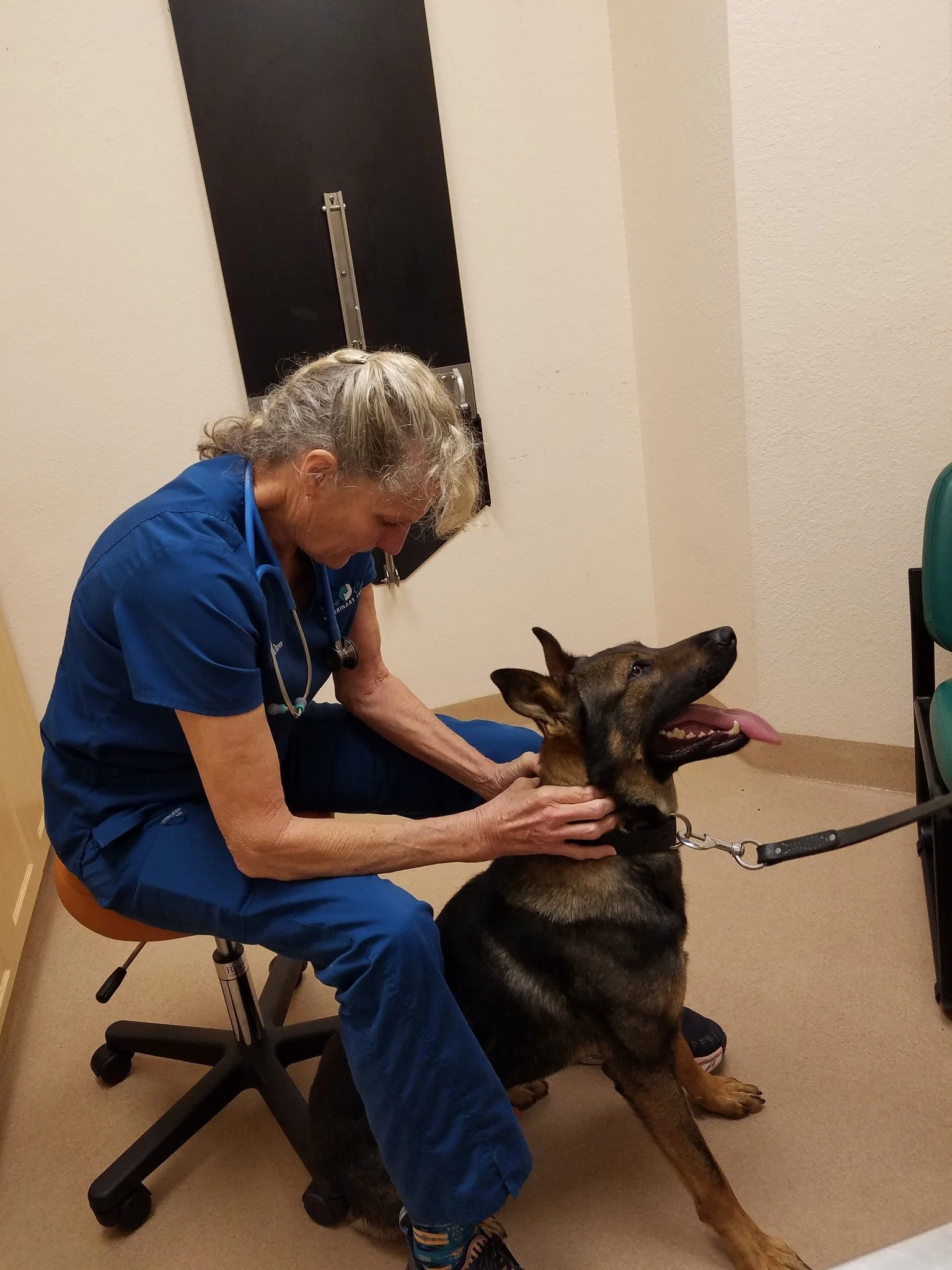 Happy patient at WCVC