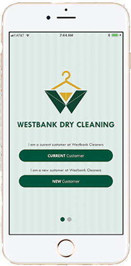 Westbank Dry Cleaning Mobile App